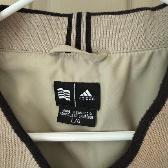 ADIDAS MEN'S CLIMAPROOF TAN PULLOVER - Picture 2 of 9
